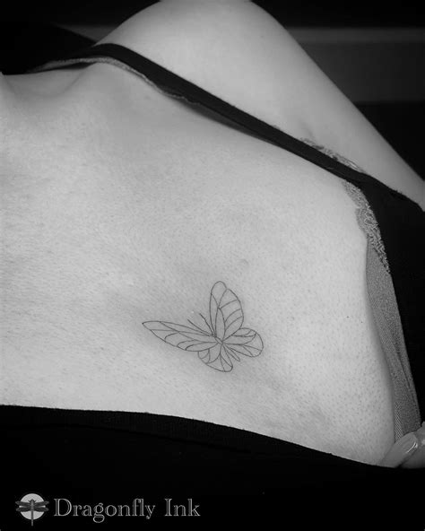 female small sternum tattoo|70 Meaningful Sternum Tattoo Ideas